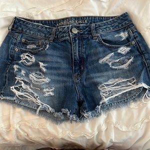 american eagle cutoff shorts